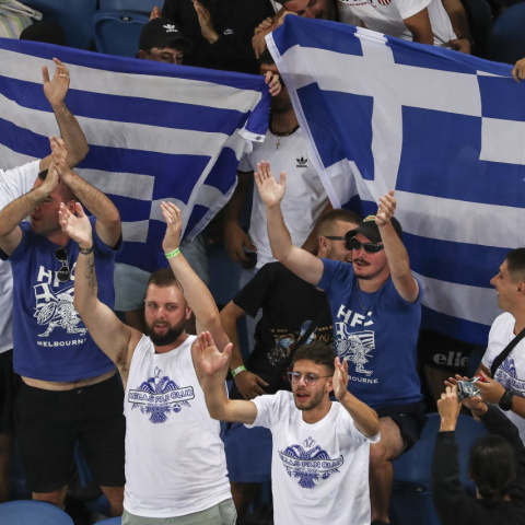 Οι έλληνες φίλαθλοι στην Αυστραλία αποθεώνουν τη Μαρία Σάκκαρη