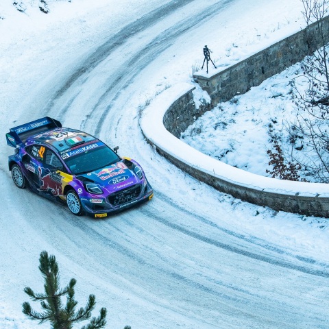 Αυτοκίνητο στο Ράλι Μόντε Κάρλο 2022