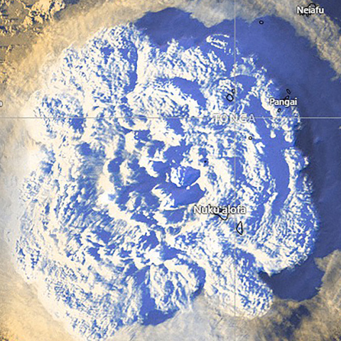 Έκρηξη ηφαιστείου της Τόνγκα