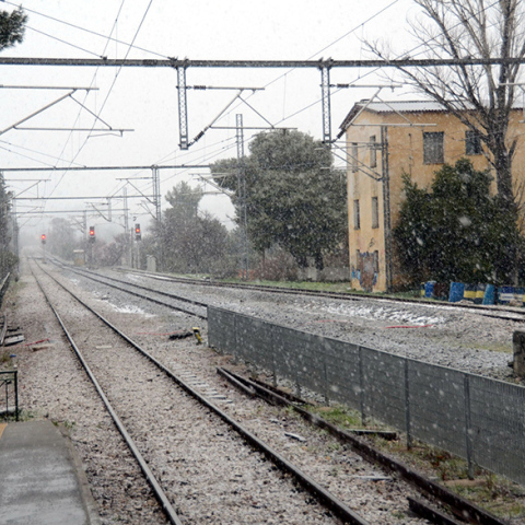 Σύγκρουση τρένου με μηχανή στη Λιβαδειά (Φωτογραφία Αρχείου)