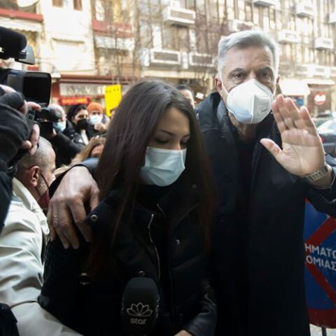 Η Γεωργία Μπίκα με τον δικηγόρο της