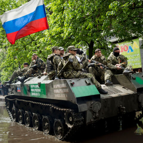 Ρώσοι στρατιώτες στην Ουκρανία το 2014