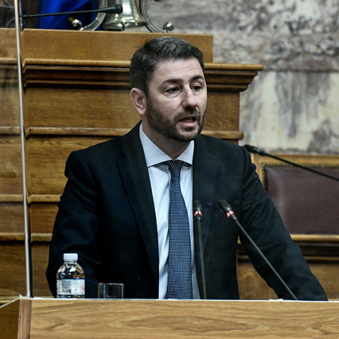 Ο πρόεδρος του ΚΙΝΑΛ Νίκος Ανδρουλάκης