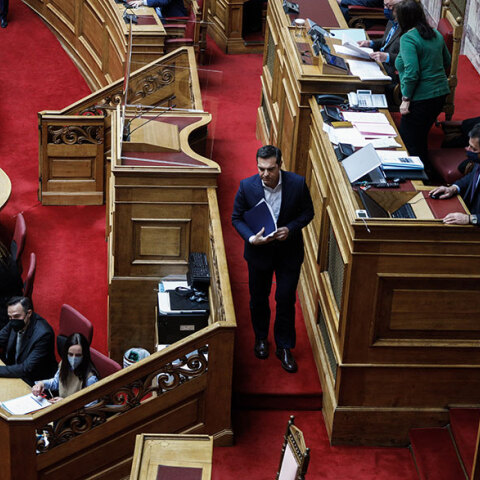 Ο Αλέξης Τσίπρας έχει καταθέσει πρόταση μομφής κατά της κυβέρνησης Μητσοτάκη