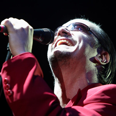 Στιγμιότυπο από τη συναυλία των Faith No More στην Αθήνα