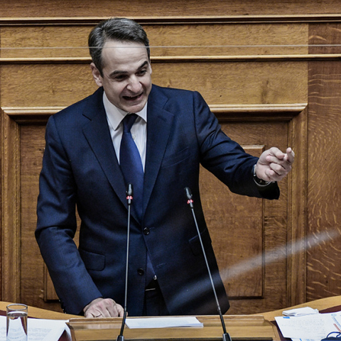 Ο πρωθυπουργός Κυριάκος Μητσοτάκης