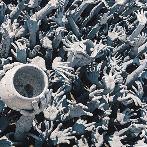 Χέρια από πηλο