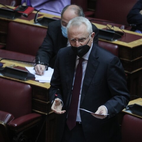 Ο κοινοβουλευτικός εκπρόσωπος του ΣΥΡΙΖΑ Γιάννης Ραγκούσης