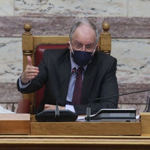 Ο πρόεδρος της Βουλής Κωνσταντίνος Τασούλας