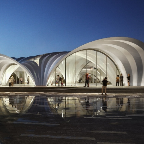 Zaha Hadid Architects, σταθμοί μετρό στο Dnipro