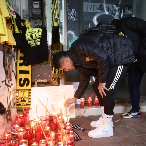 Το σημείο της δολοφονίας του 19χρονου Άλκη