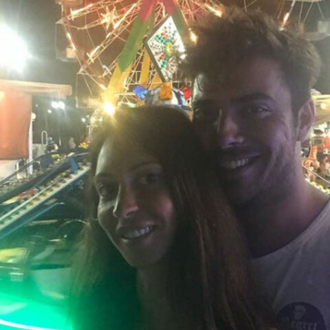 Ο ηθοποιός Πάνος Νάτσης και η σύντροφός του, Διονυσία Γεωργιάδου