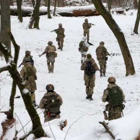 Σύνορα Ουκρανίας - Ρωσίας © ΕPA/Pool 