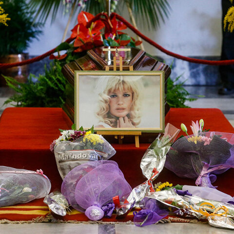 Η κηδεία της Monica Vitti στη Ρώμη