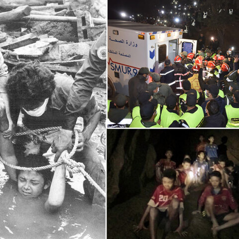Δραματικές διασώσεις παιδιών σε Κολομβία, Μαρόκο και Ταϊλάνδη