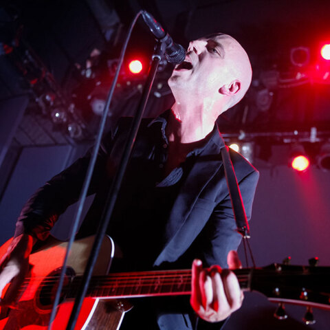 Στιγμιότυπο από τη συναυλία των Madrugada στην Αθήνα το 2008