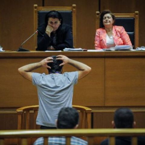 Δίκη Χρυσής Αυγής © EUROKINISSI   