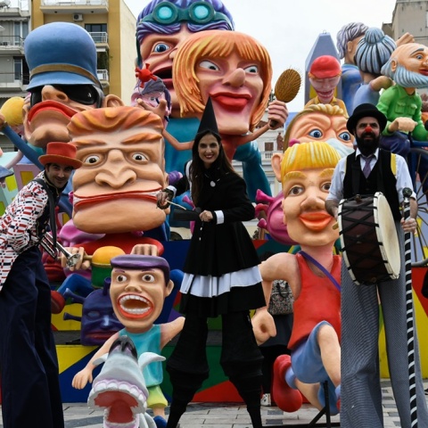 Καρναβάλι της Πάτρας: Στιγμιότυπο από την έναρξη (φωτογραφία αρχείου)