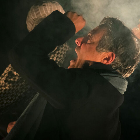 «Κόκκαλο» στο Θέατρο Τέχνης Κάρολος Κουν - Ο Γεράσιμος Γεννατάς στον ρόλο του Αντονέν Αρτώ