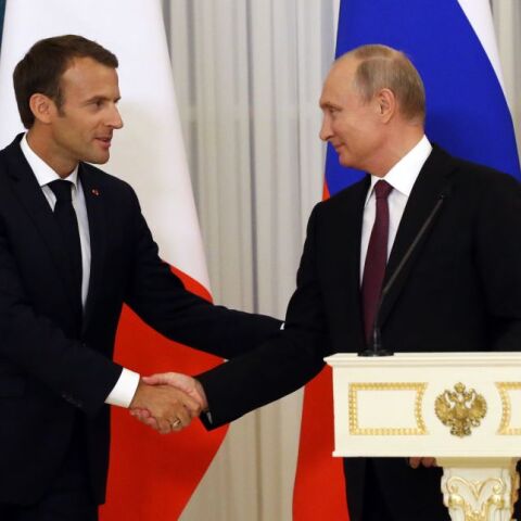 Μακρόν - Πούτιν
