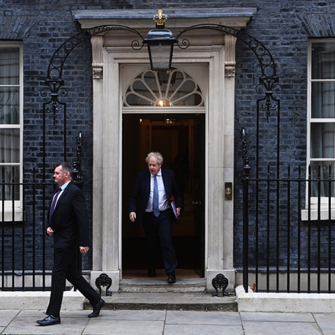 Ο πρωθυπουργός της Βρετανίας Μπόρις Τζόνσον