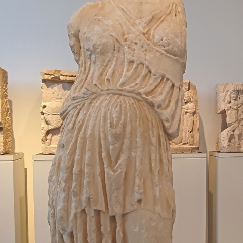 Άγαλμα θεάς Αθηνάς από το Μουσείο Ακρόπολης