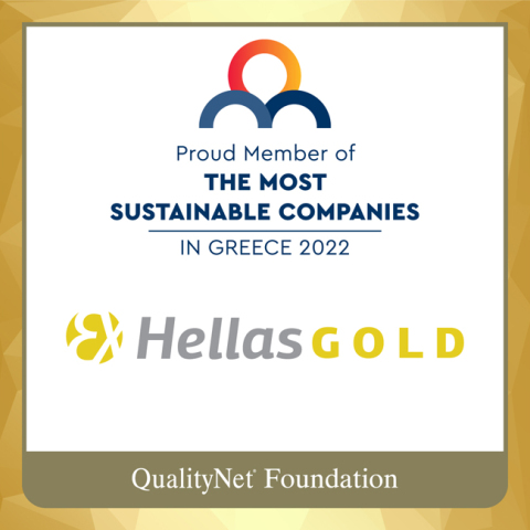 Ελληνικός Χρυσός: The Most Sustainable Companies in Greece 2022