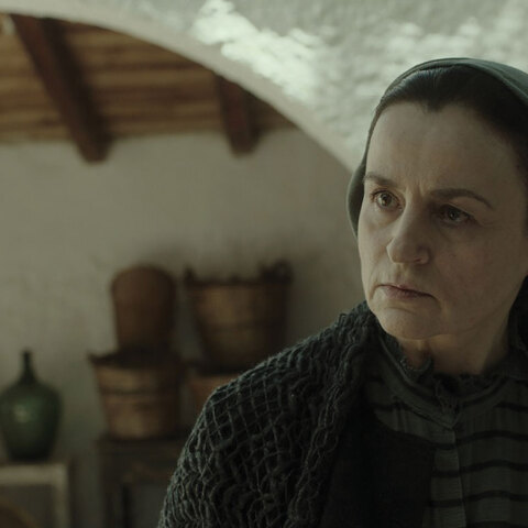 Η Καρυοφυλλιά Καραμπέτη  στην ταινία «Ο άνθρωπος του Θεού»