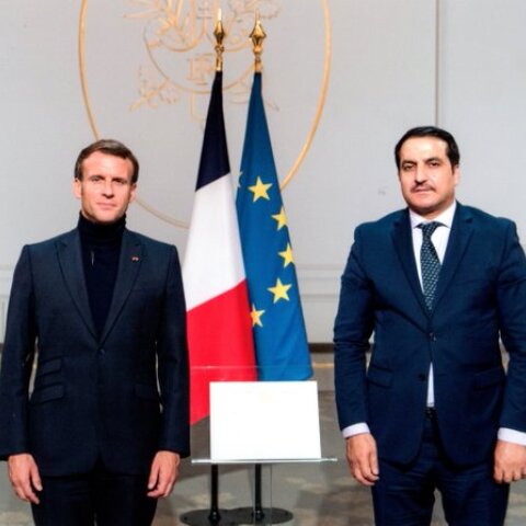 Εμανουέλ Μακρόν - Μοχάμεντ Χομαγιόν Αζίζι