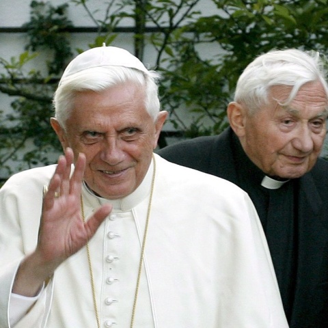 Ο πρώην πάπας, Βενέδικτος σε παλαιότερη εμφάνισή του