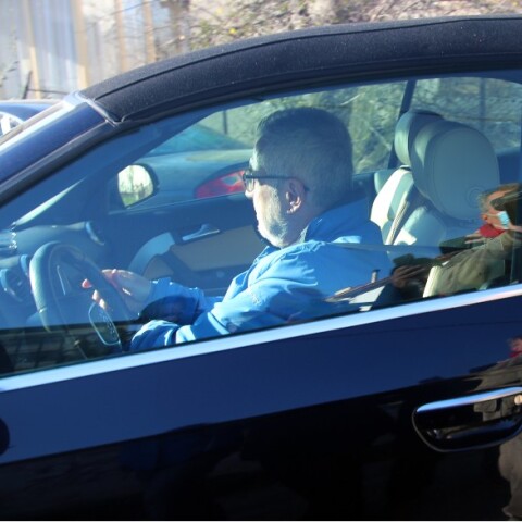 Ο Στάθης Παναγιωτόπουλος κατά την αποχώρησή του από τα δικαστήρια