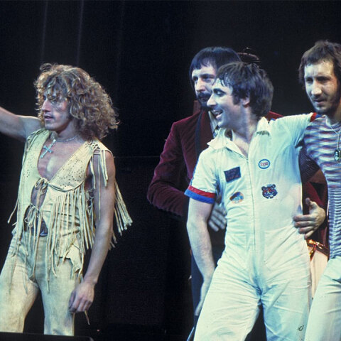 Το συγκρότημα «The Who» επί σκηνής