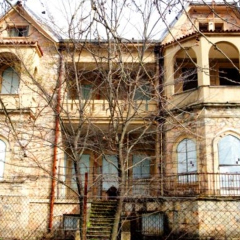 Το ανάκτορο στο πρώην βασιλικό κτήμα Τατοΐου