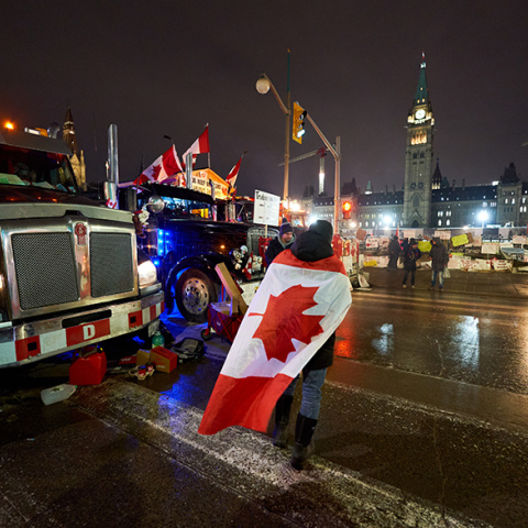 Καναδάς: Οι διαδηλωτές συνεχίζουν την κατάληψη της γέφυρας