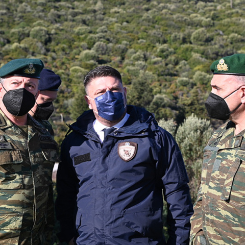 Ο υφυπουργός Εθνικής Άμυνας Νίκος Χαρδαλιάς