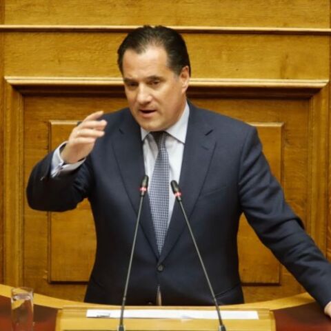 Ο υπουργός Ανάπτυξης και Επενδύσεων, Άδωνις Γεωργιάδης © EUROKINISSI/ΓΙΩΡΓΟΣ ΚΟΝΤΑΡΙΝΗΣ  