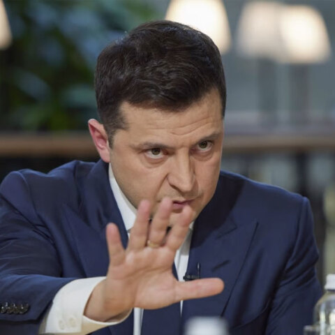 Ο πρόεδρος της Ουκρανίας Βολοντίμιρ Ζελένσκι