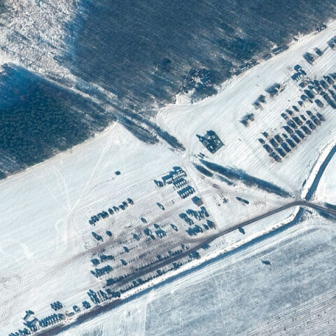 Σύνορα Ουκρανίας - Ρωσίας © ΕPA/Pool 