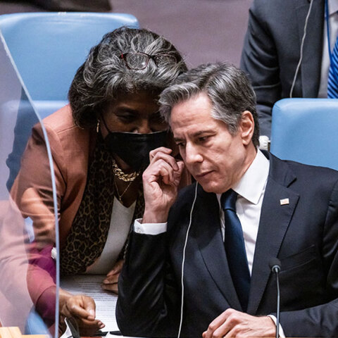 Ο Άντονι Πλίνκεν (Αμερικανός ΥΠΕΞ) στο Συμβούλιο Ασφαλείας του ΟΗΕ