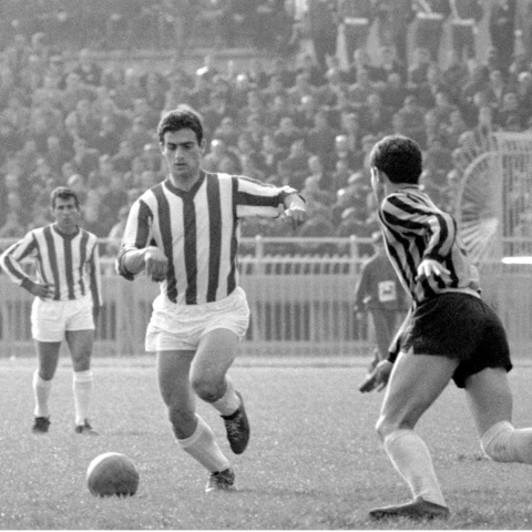 Ο Βασίλης Μποτίνος σε δράση.