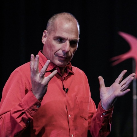 Ο επικεφαλής του ΜέΡΑ25, Γιάνης Βαρουφάκης