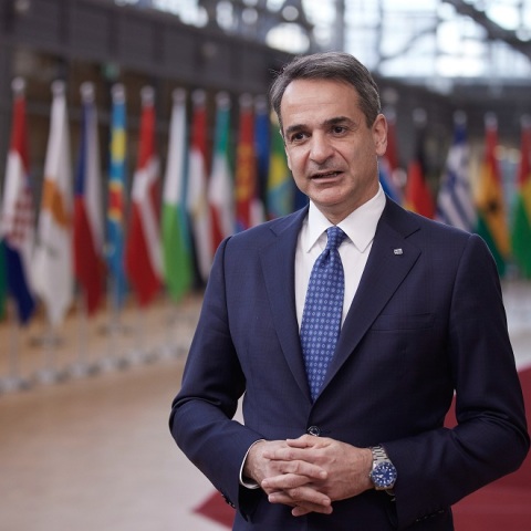 ΑΦΙΞΗ ΤΟΥ ΠΡΩΘΥΠΟΥΡΓΟΥ ΚΥΡΙΑΚΟΥ ΜΗΤΣΟΤΑΚΗ ΣΤΗ 6η ΣΥΝΟΔΟ ΚΟΡΥΦΗΣ ΕΥΡΩΠΑΪΚΗΣ ΕΝΩΣΗΣ - ΑΦΡΙΚΑΝΙΚΗΣ ΕΝΩΣΗΣ ΣΤΙΣ ΒΡΥΞΕΛΛΕΣ  (ΔΗΜΗΤΡΗΣ ΠΑΠΑΜΗΤΣΟΣ/ΓΡΑΦΕΙΟ ΤΥΠΟΥ ΠΡΩΘΥΠΟΥΡΓΟΥ/EUROKINISSI)