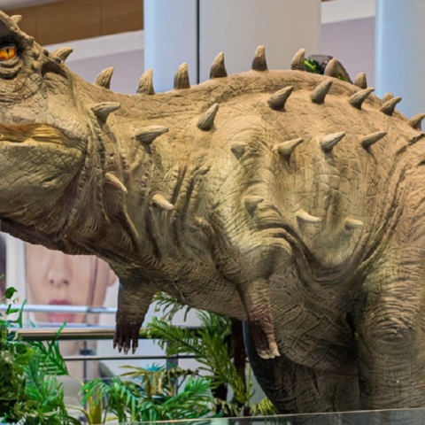 Από την έκθεση «Δεινόσαυροι» στο The Mall Athens. 
