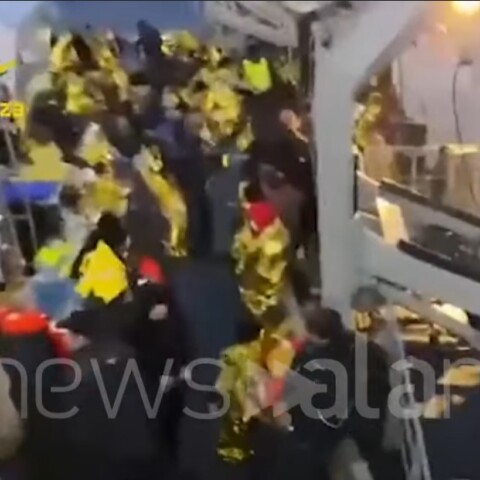 Βίντεο ντοκουμέντο από την επιχείρηση διάσωσης των επιβατών του Euroferry Olympia