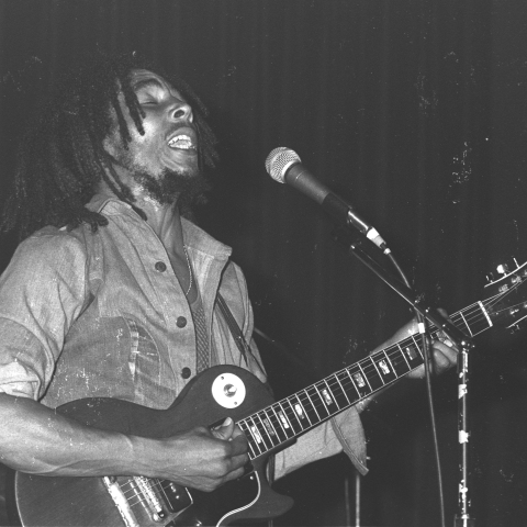 Ο Bob Marley σε συναυλία