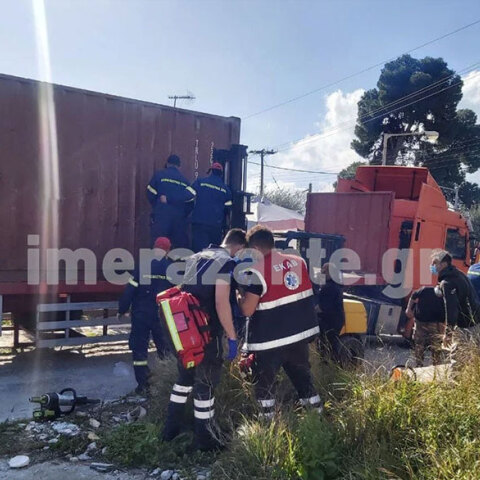 Ένας νεκρός και δύο σοβαρά τραυματίες στη Ζάκυνθο μετά από δυστύχημα με μάρμαρα