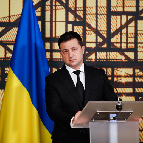 Ο Ουκρανός πρόεδρος Βολοντίμιρ Ζελένσκι