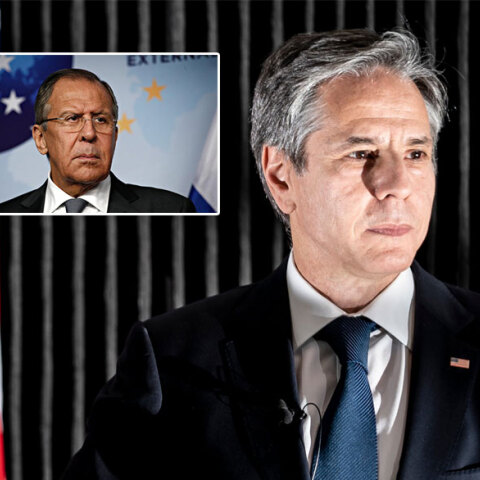 Άντονι Μπλίνκεν και Σεργκέι Λαβρόφ