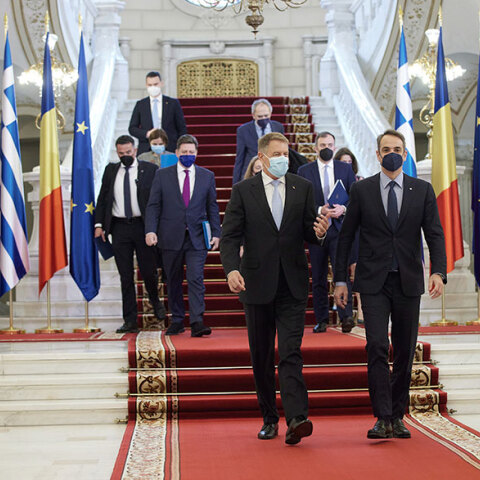 Επίσκεψη του πρωθυπουργού Κυριάκου Μητσοτάκη στο Βουκουρέστι