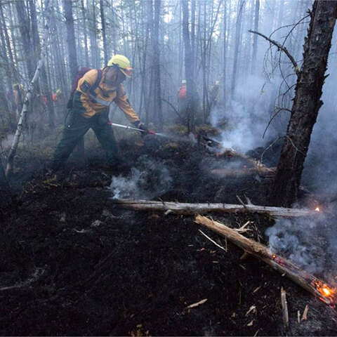 Πυρκαγιές στη Σιβηρία